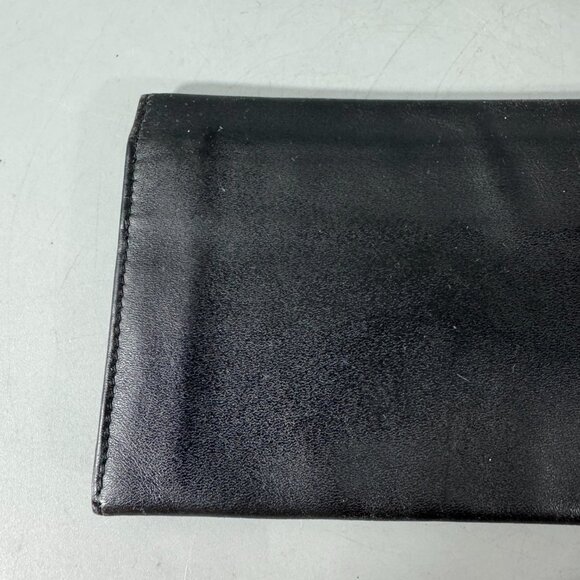 Authentic Dunhill Black Leahter Slim Long Wallet - Picture 6 of 14